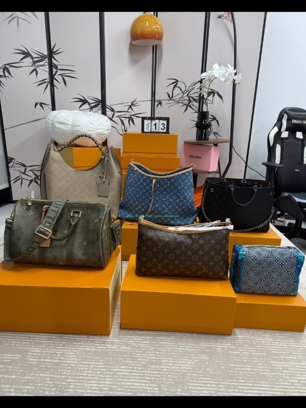 Louis Vuitton Monogram Canvas Multi-Color Shoulder Bag Collection